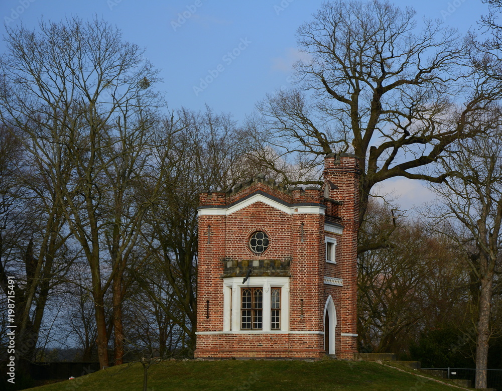 Das Schlangenhaus im Park Luisium in Dessau-Waldersee Das Schlangenhaus im Park Luisium in Dessau-Waldersee