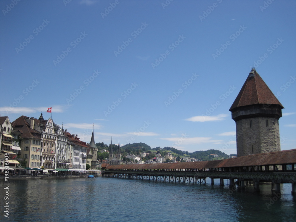 Beautiful scenery of Switzerland - Lucerne -