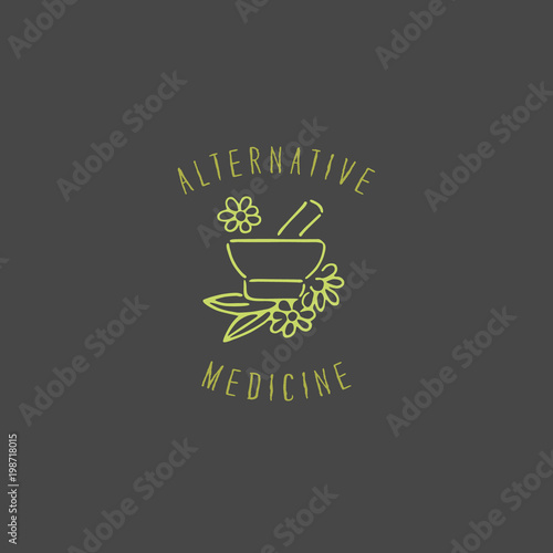 Alternative medicine logo.