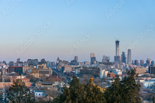 beijing city skyline