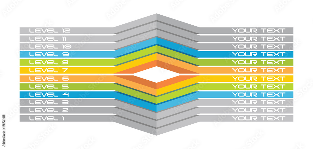 Fototapeta premium Flow chart