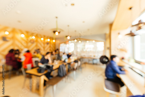 Abstract blurred cafe vintage background