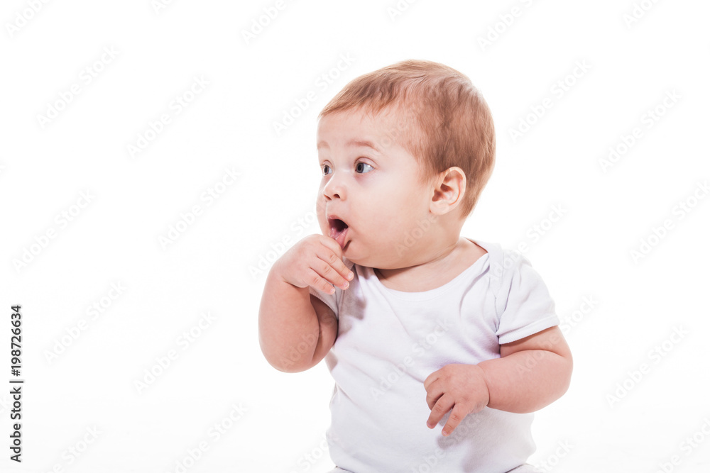 Adorable seven month baby Adorable seven month baby