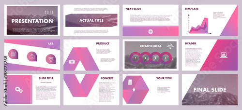 Backgrounds of digital technology. Trendy colored and blurred elements for presentation templates. Leaflet, Annual report, cover design. Banner, brochure, layout, design. Flyer. Vector illustration