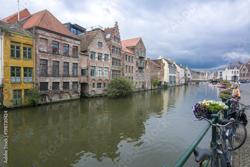 Gent canals, Belgium