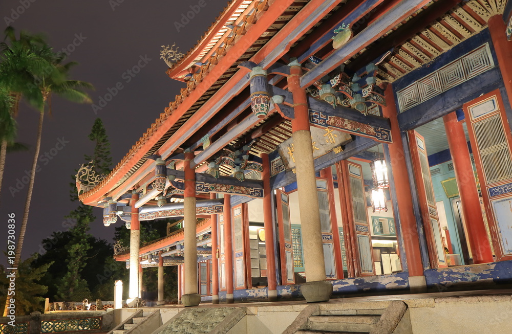 Historical architecture of Chihkan Tower Tainan Taiwan Historical architecture of Chihkan Tower Tainan Taiwan