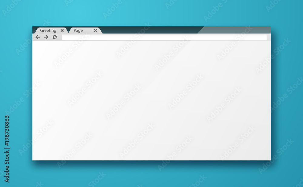 Blank Browser Window Blank Browser Window