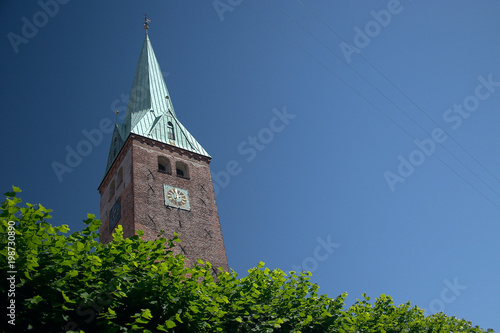 Street sceneries in Helsingør pedestrian streets