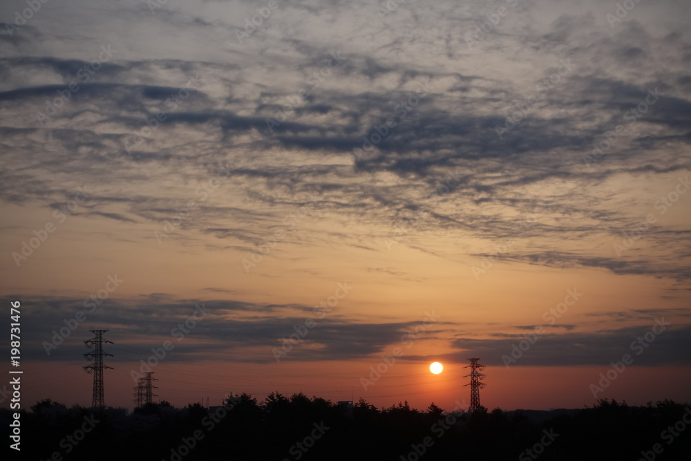 夕焼け