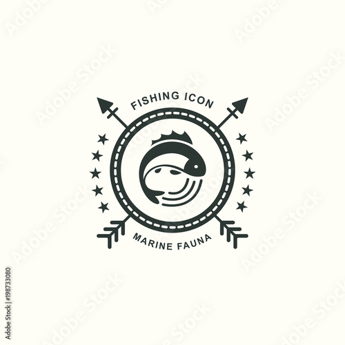 Set of sea and nautical typography badges and design elements. Templates for company icon or web decoration. Marine cruise, beach resort, shipbuilding. Vector collection. Logotype Logo