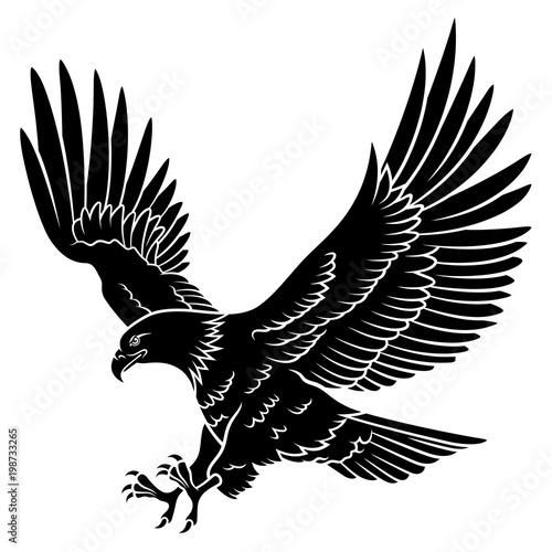 Eagle silhouette 005