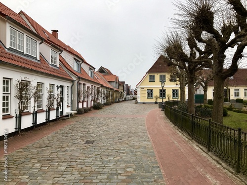 Historische Fischersiedlung Holm in Schleswig (Schleswig-Holstein)