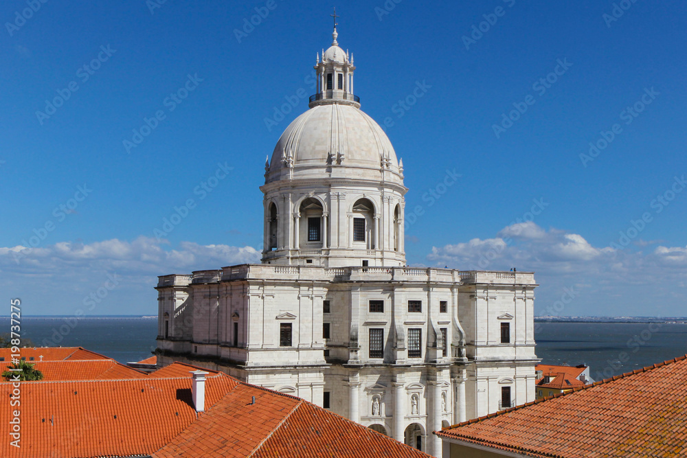 National Pantheon (the Church of Santa Engracia) in Lisbon, Portugal. National Pantheon (the Church of Santa Engracia) in Lisbon, Portugal.