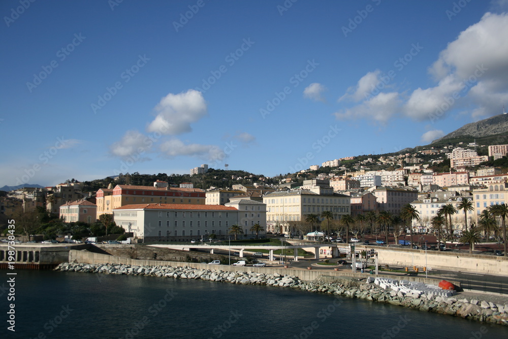 Hafenstadt Basta, Korsika