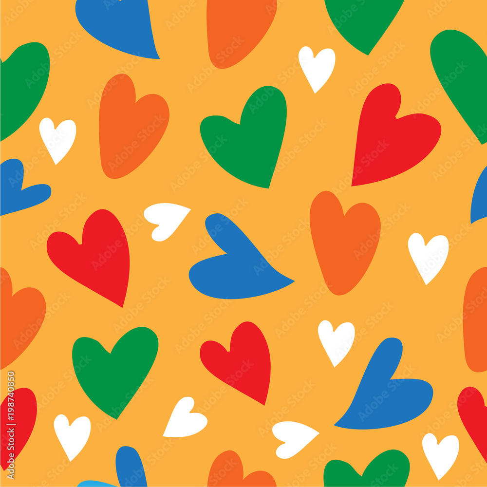 seamless pattern love shape seamless pattern love shape