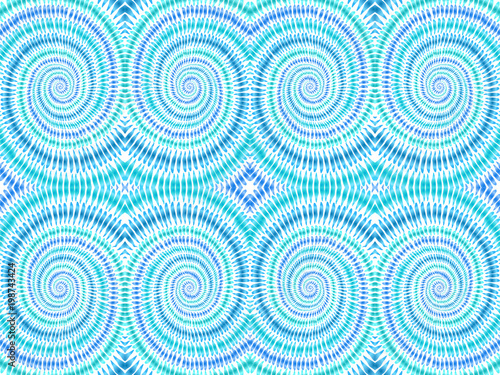 Tie dye background boho hippie vector shibori blue turquoise