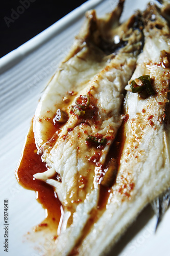 grilled fish photo