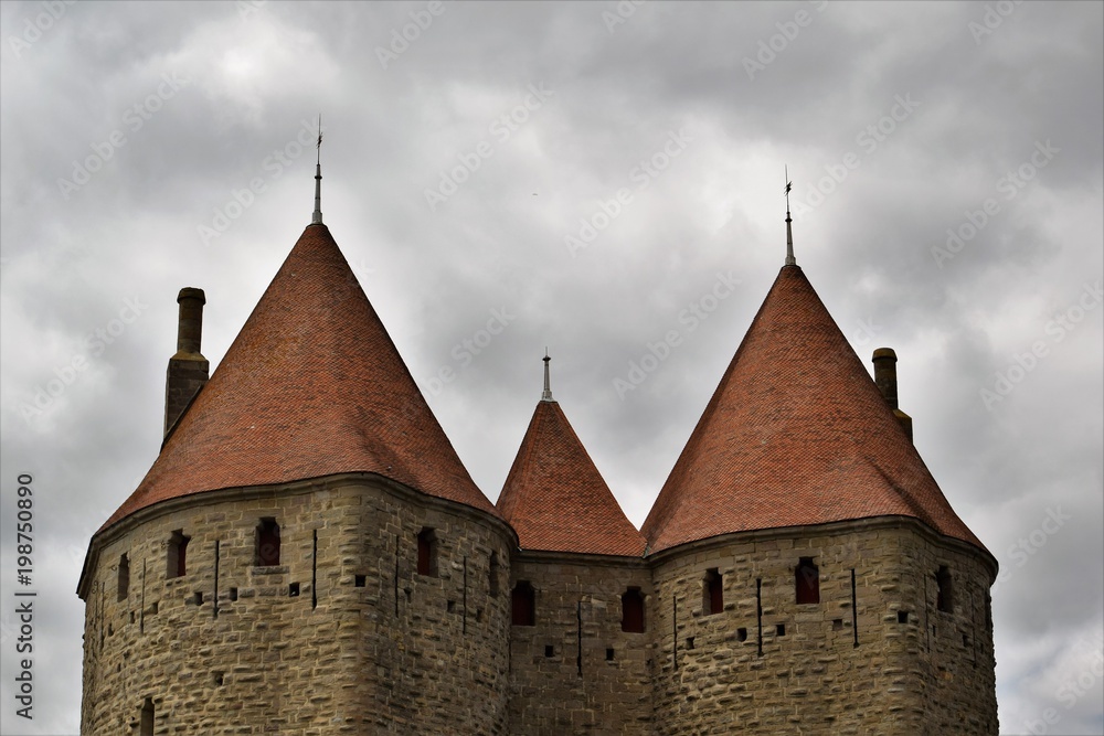 Fototapeta premium Carcassonne, France