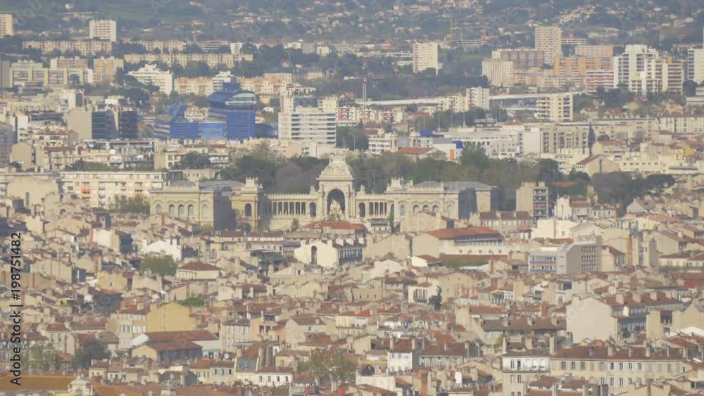 Panoramic view of Marseilles