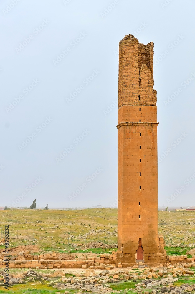Old Ruins Of Harran University, Sanliurfa, Turkey. It is the place where the first Islamic University is founded. 