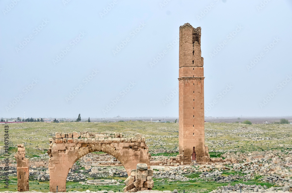 Old Ruins Of Harran University, Sanliurfa, Turkey. It is the place where the first Islamic University is founded. 