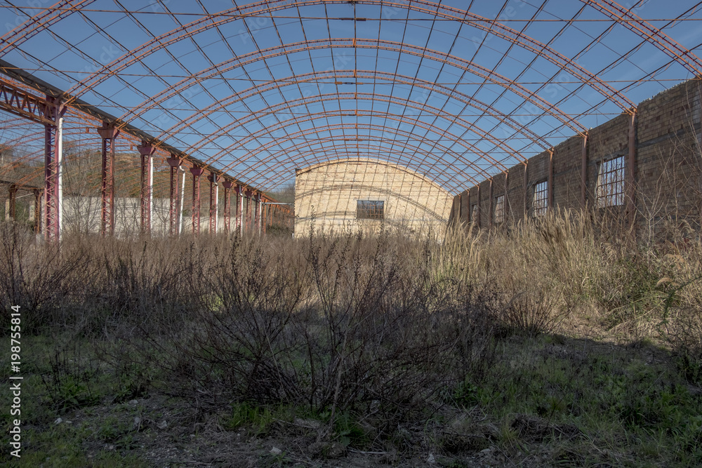 Fabbrica di mattoni abbandonata Fabbrica di mattoni abbandonata