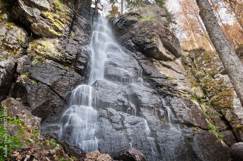 waterfall bystre in  Polana photo