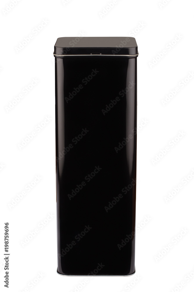 black metallic whiskey box on white black metallic whiskey box on white