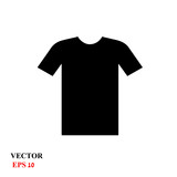 t-shirt icon. vector illustration