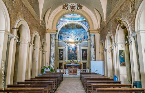 Basilica of Santa Prudenziana in Rome, Italy.