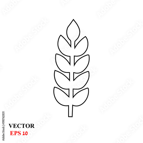 grain icon. vector illustration