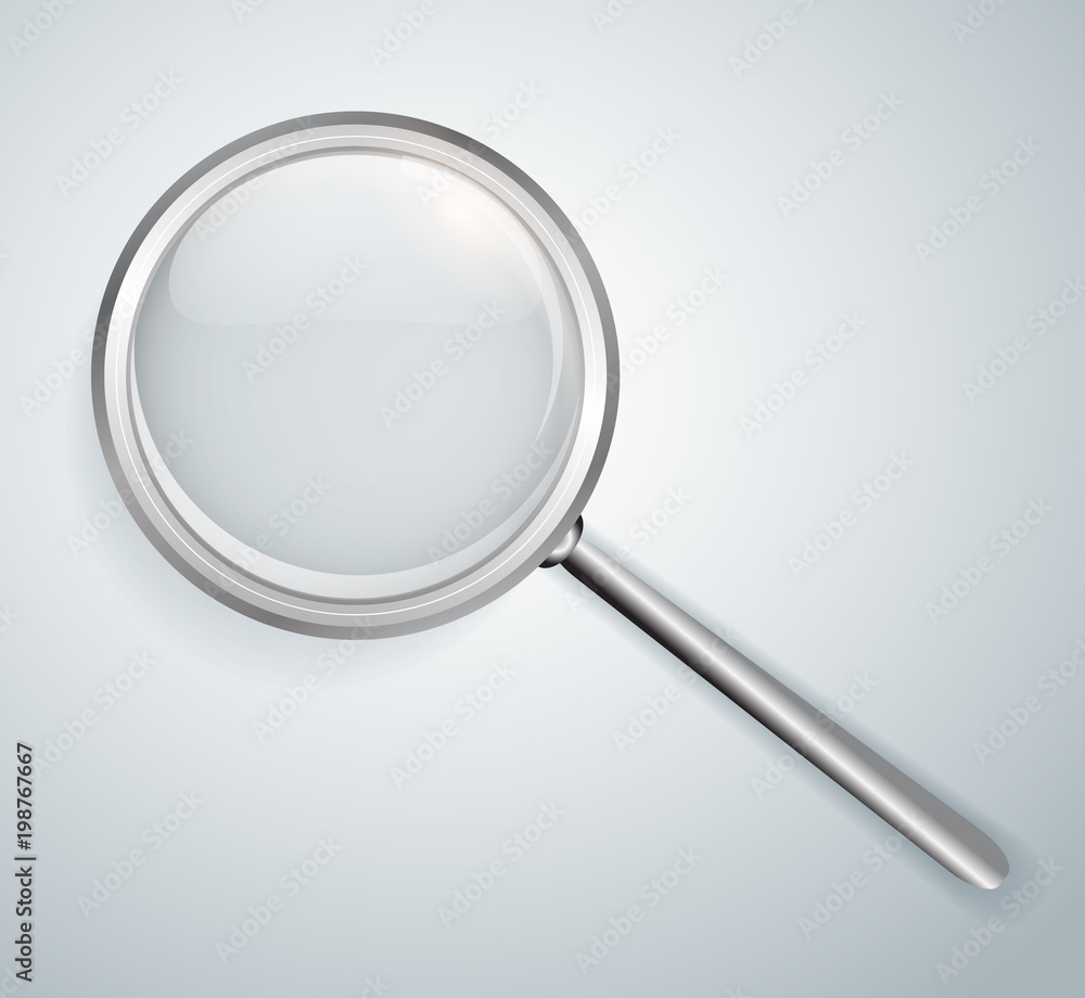 Magnifying glass. Lens. search icon Vector background Banner Magnifying glass. Lens. search icon Vector background Banner