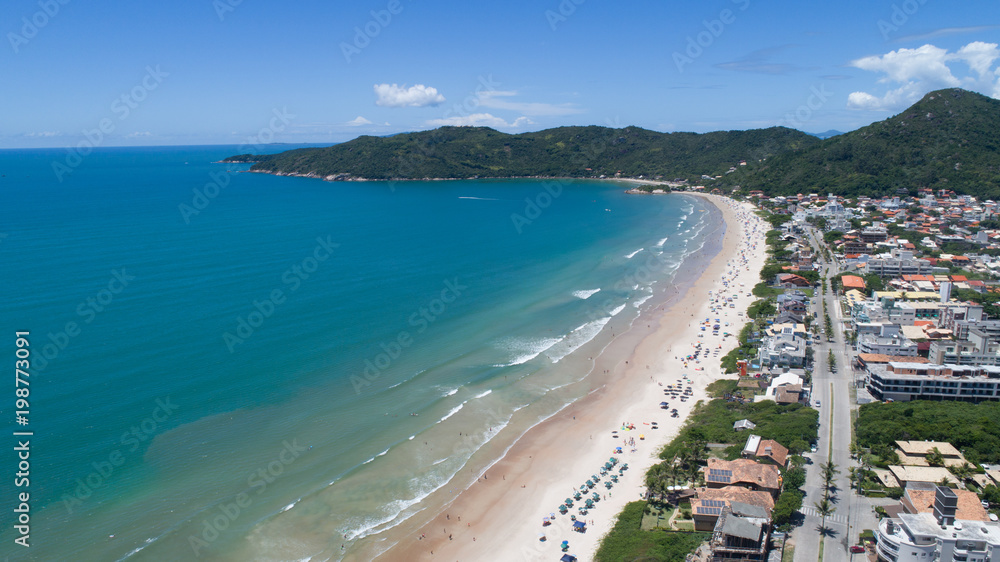 Summer at Mariscal Beach, Bombinhas, Brazil