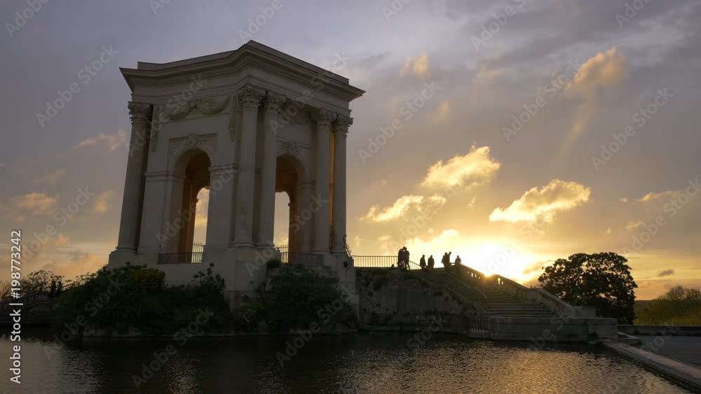 Water Tower at sunset