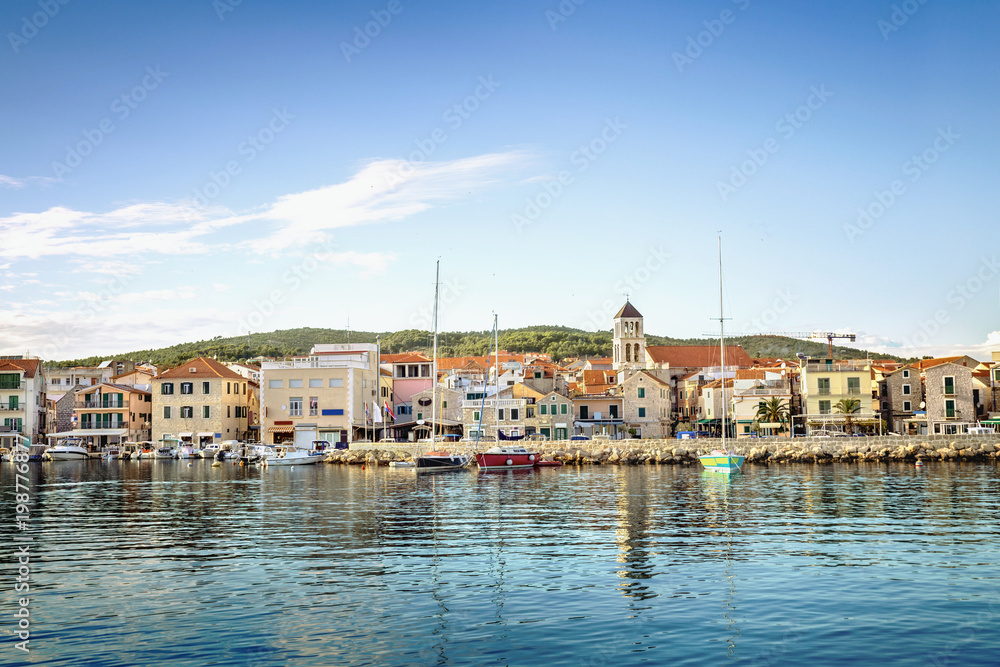 Waterfront of Vodice, Croatia