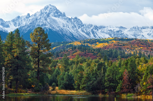 Mount Sneffels near Ridgway Colorado