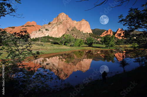 Pond Reflections at Garden of the Gods photo