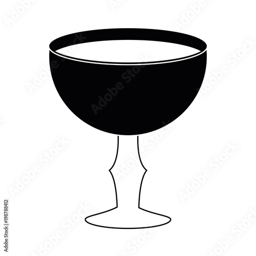 Sacred chalice symbol vector illustration graphic design
