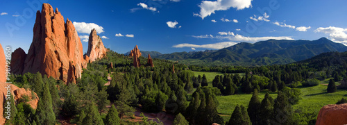 Central Garden of the Gods Panorama photo