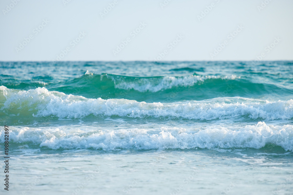 Fototapeta premium Wave on the beach