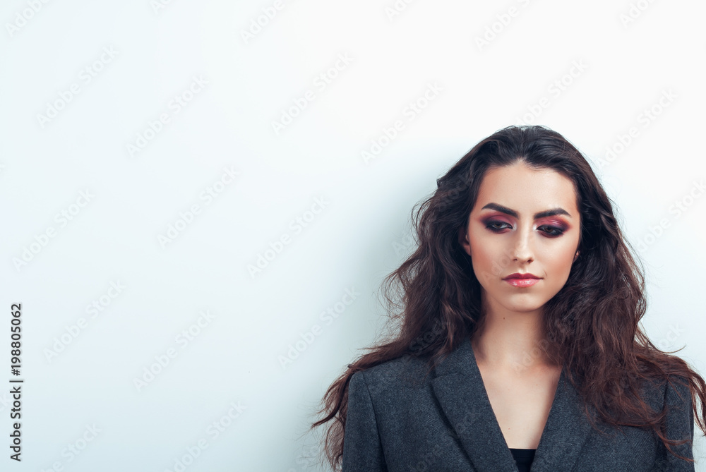 Young girl with beauty make up Young girl with beauty make up