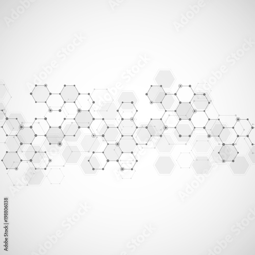 Medical technology or science background. Molecular structure and chemical compounds.
