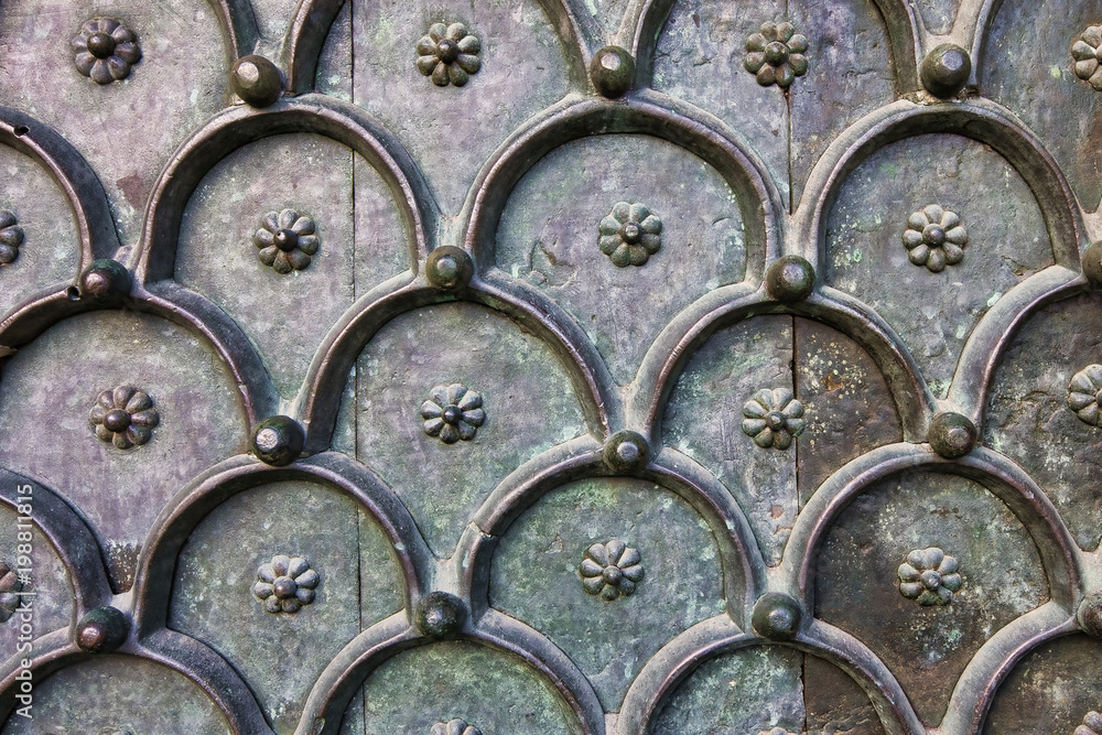 Details of the historic door. Venice, Italy. Details of the historic door. Venice, Italy.
