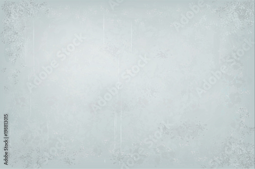 Abstract building wall with worn whitewash coating, vector image