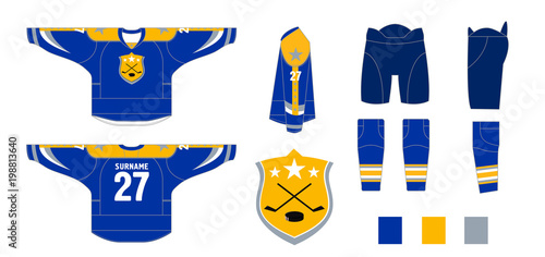 Hockey uniform - pattern cutting for sewing