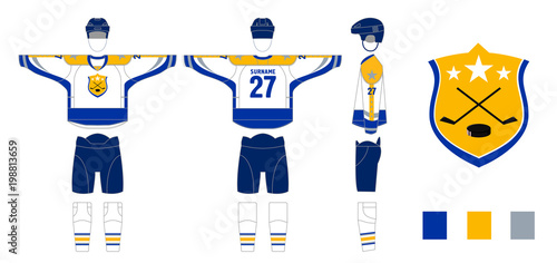 Hockey uniform - pattern cutting for sewing