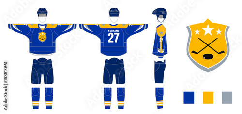 Hockey uniform - pattern cutting for sewing