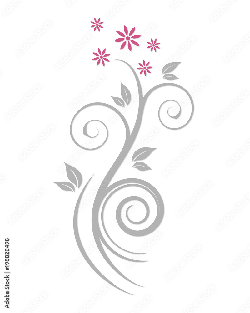 Florales Ornament