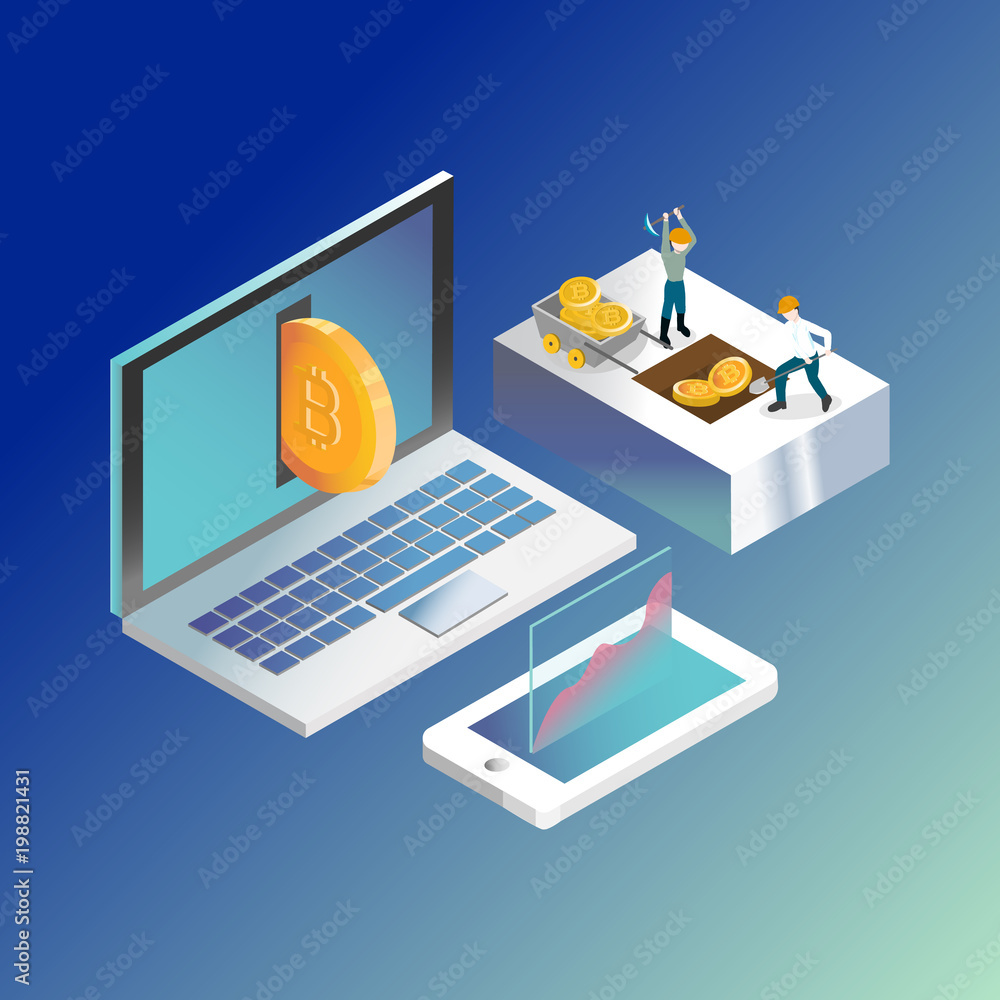 realistic bitcoin vector illustration realistic bitcoin vector illustration