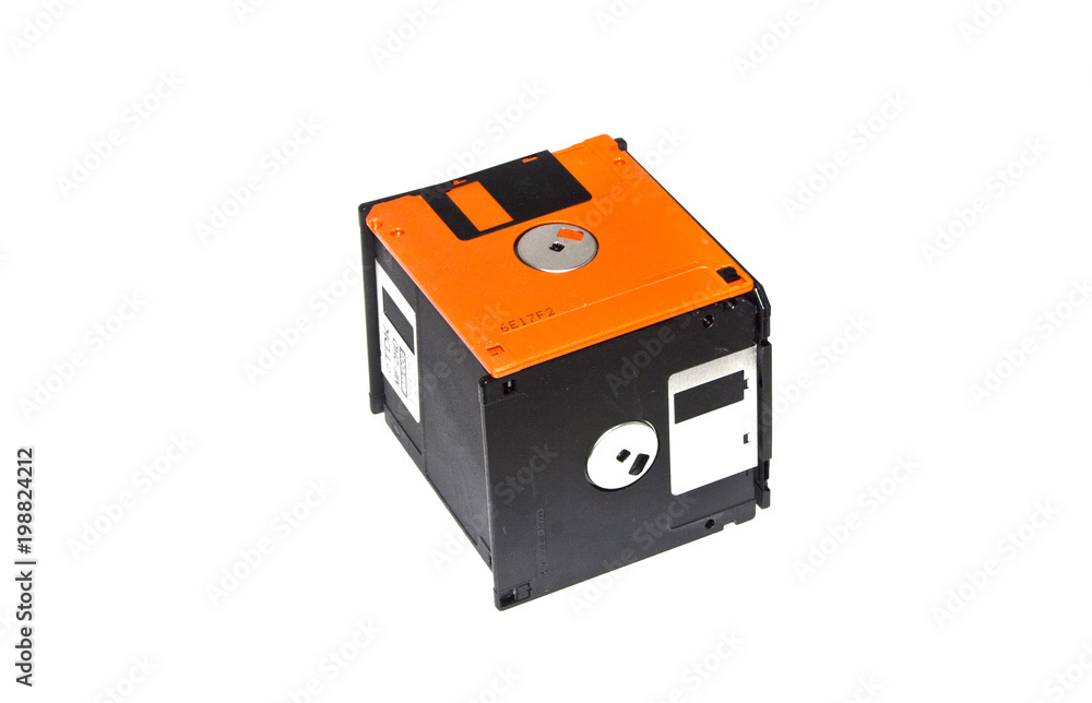 Fototapeta premium hard drive isolated on white background